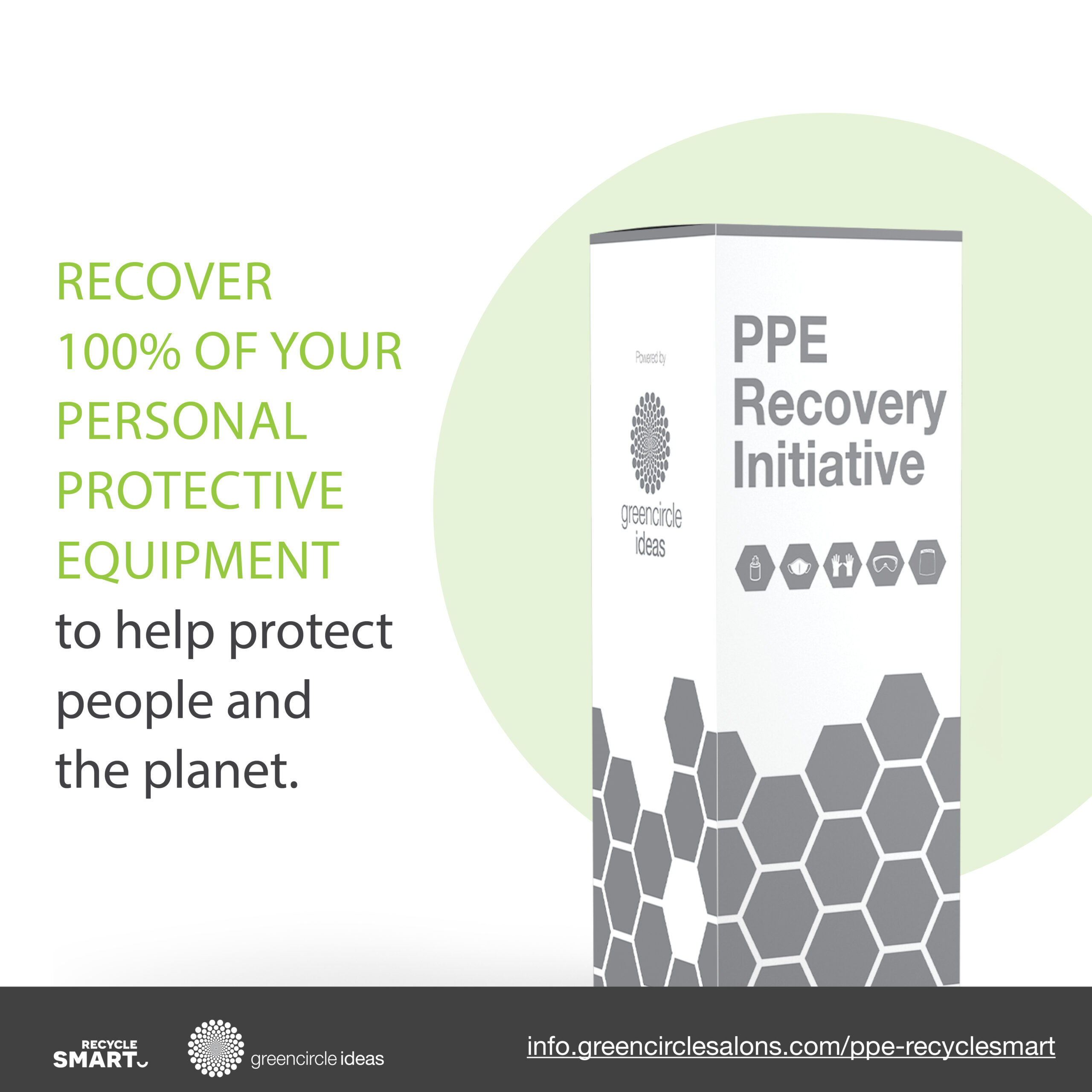 RecycleSmart and Green Circle Partner to bring you the PPE Recovery Initiative 