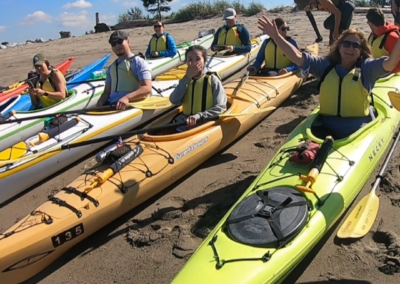 Scaling Up – RecycleSmart team building kayaking