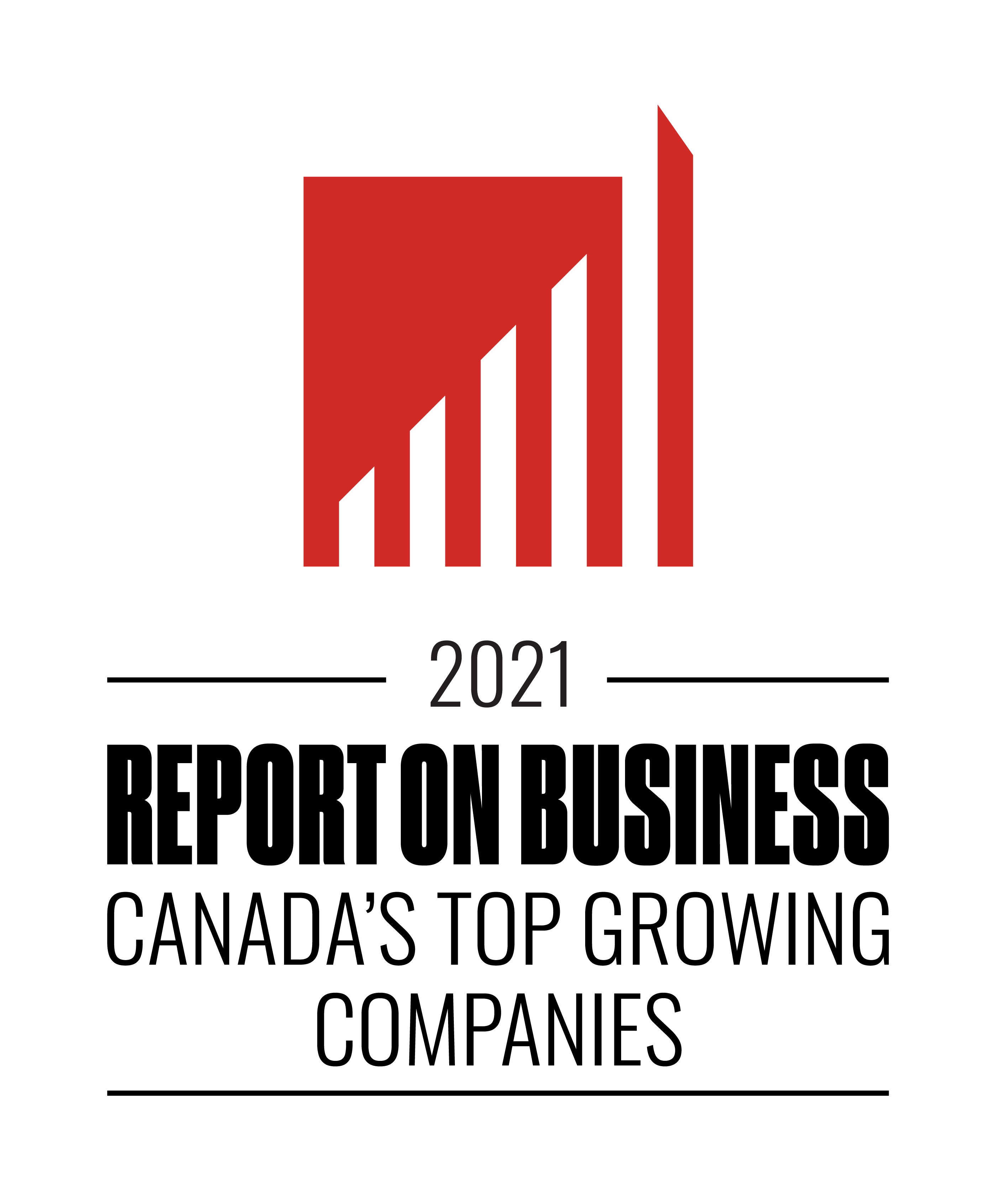 RecycleSmart 2021 Top Growing Companies Award 